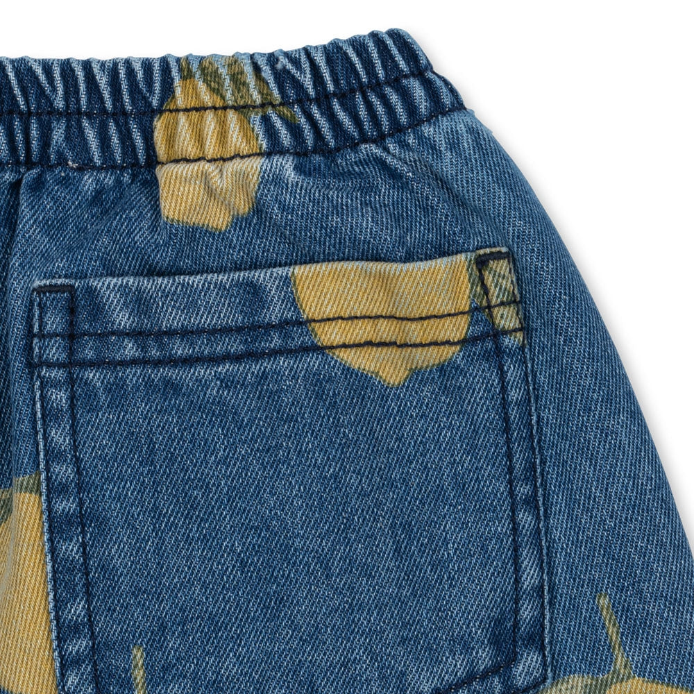 Konges Slojd Spodnie dla dziewczynki Magot Lemon Denim