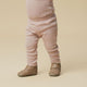 Legginsy niemowlęce Slim Fit Misty Rose NBFRACHEL