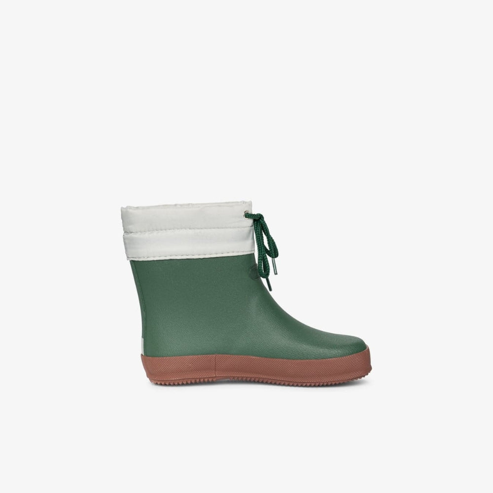 Viking Kalosze dziecięce barefoot Alv Dark Green