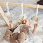 Jollein Zabawki na pałąk do zawieszenia Elephant Tales 3szt.