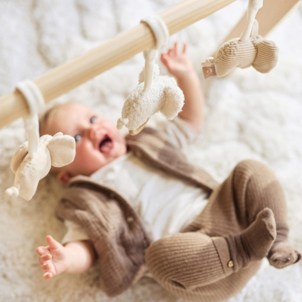 Jollein Zabawki na pałąk do zawieszenia Elephant Tales 3szt.