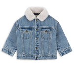 Konges Slojd Kurtka dżinsowa dla chłopca Magot Denim Blue