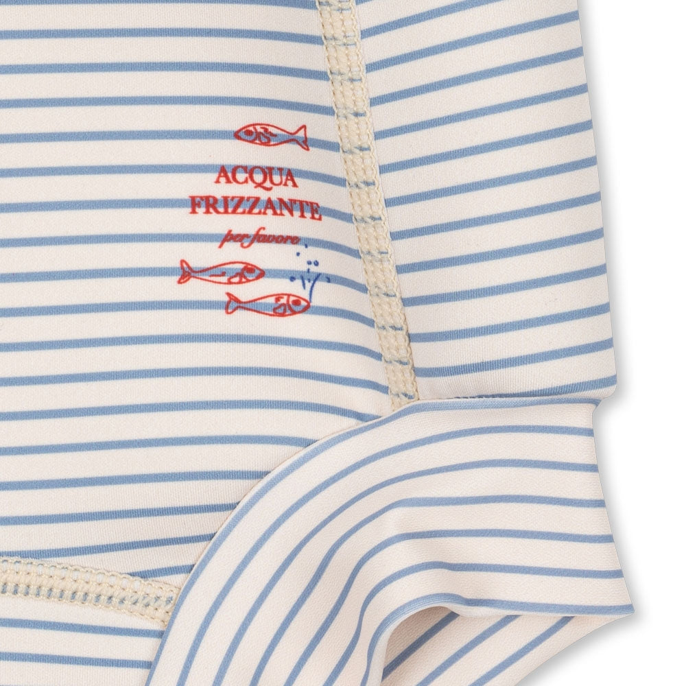 Konges Slojd Kąpielówki dla chłopczyka Bobbi Stripe Bluie