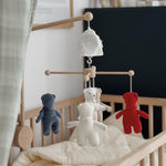 Muzpony Karuzela do łóżeczka z obrotową pozytywką Sleeping Teddy
