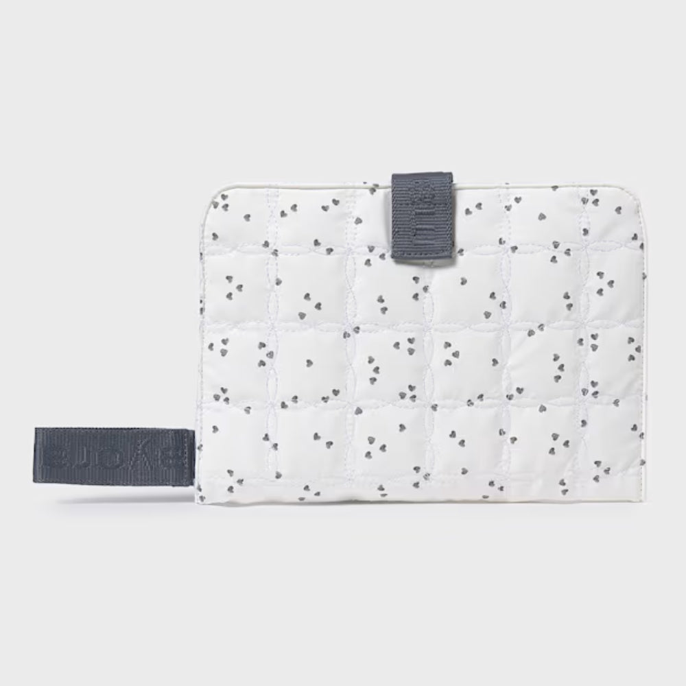 Mayoral Organizer na dokument z wodoodpornym przewijakiem dla niemowlęcia Anthracite