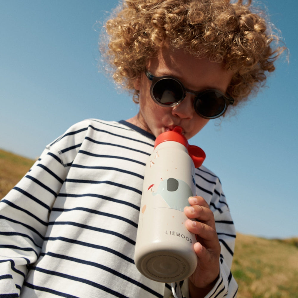 Liewood Butelka na wodę dla dzieci Falk Panda / Sandy 350 ml