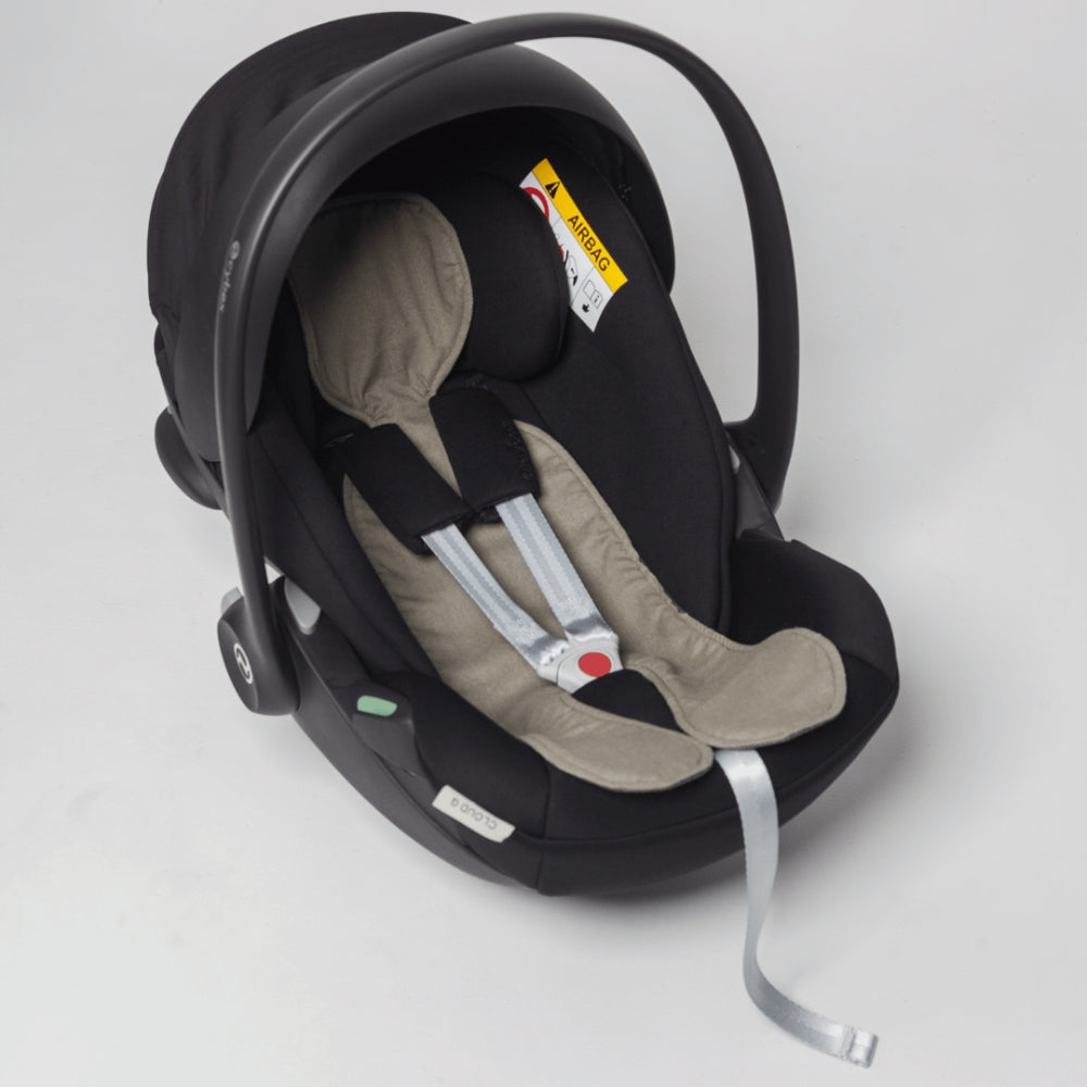 Piapimo Wkładka antypotowa do fotelika samochodowego lniana 0-13 kg oliwkowy