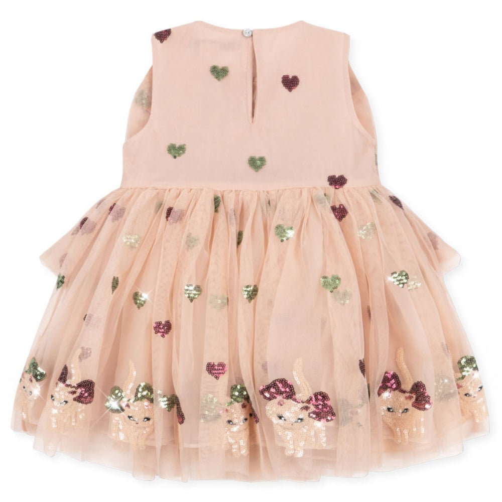 Konges Slojd Sukienka dla dziewczynki tiulowa Yvonne Bow Kitty