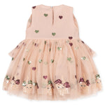 Konges Slojd Sukienka dla dziewczynki tiulowa Yvonne Bow Kitty