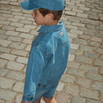 Konges Slojd Kurtka dżinsowa dziecięca Magot Denim Blue