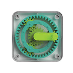 Fat Brain Toys Sensoryczny kwadrat Koła Zębate do tablicy PlayTab