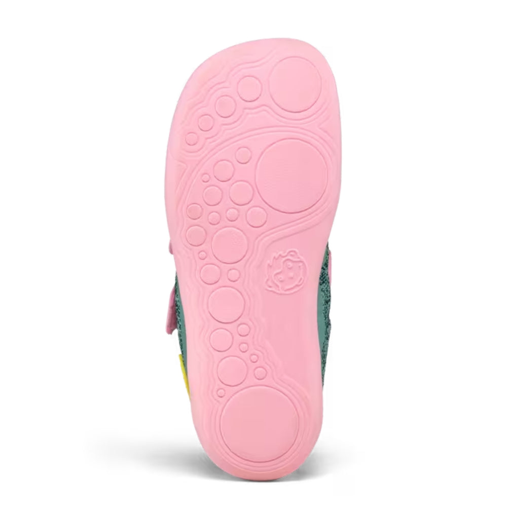 Affenzahn Barefoot buty dziecięce Knit Happy Chameleon