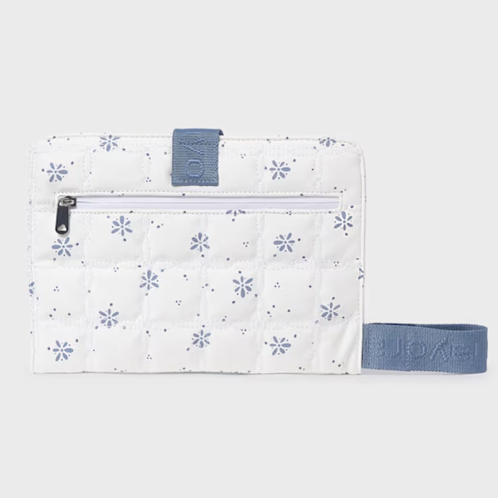 Mayoral Organizer na dokument z wodoodpornym przewijakiem dla niemowlęcia Dusty Blue