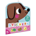 Janod Duże naklejki dla dzieci na arkuszach Domowe pupile 100szt