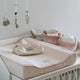 Cam Cam Copenhagen Mata do przewijania Classic Stripes Rose 63x49 cm
