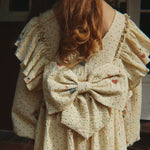 Konges Slojd Sukienka dla dziewczynki tiulowa Elin Bow Dot Miao Mist