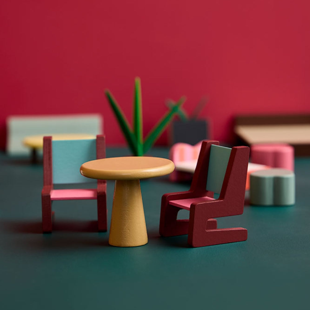 Kid’s Concept Domek dla lalek trzypoziomowy z akcesoriami Aiden