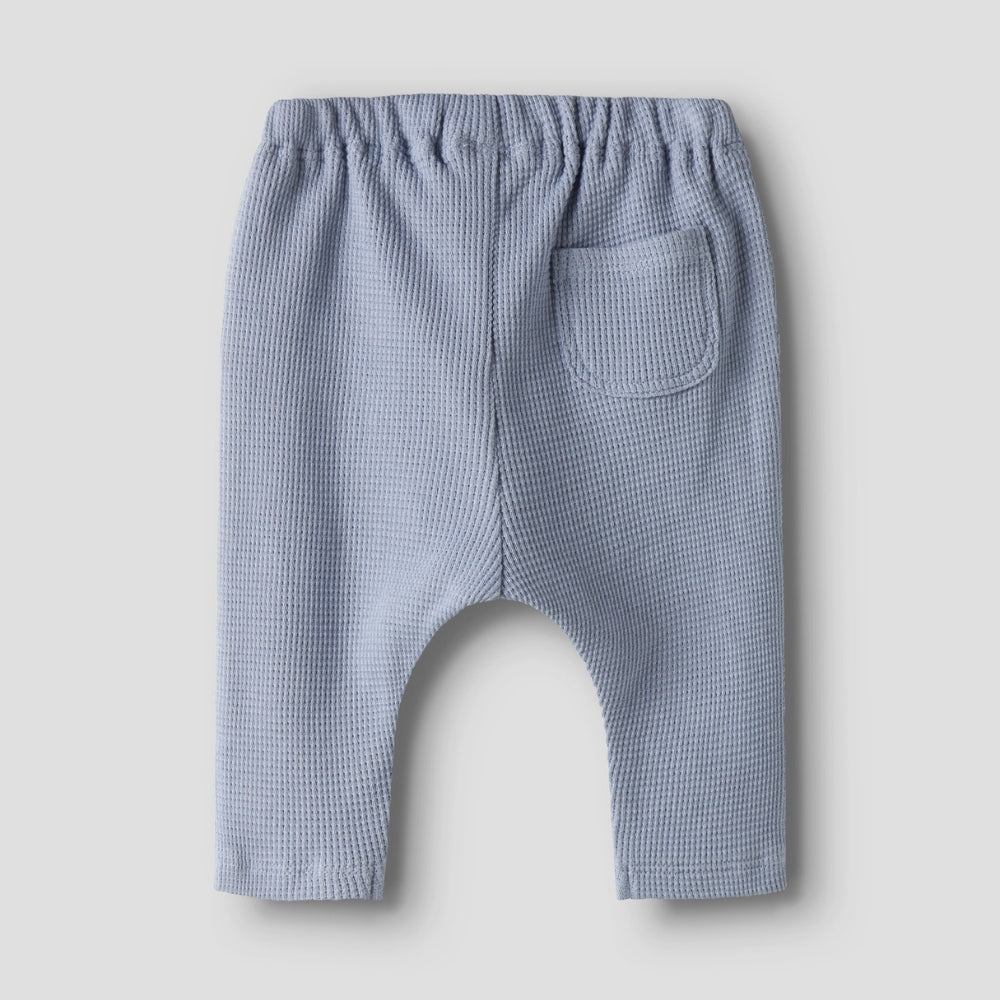 Lil’ Atelier Legginsy niemowlęce Zen Blue NBMBALTO