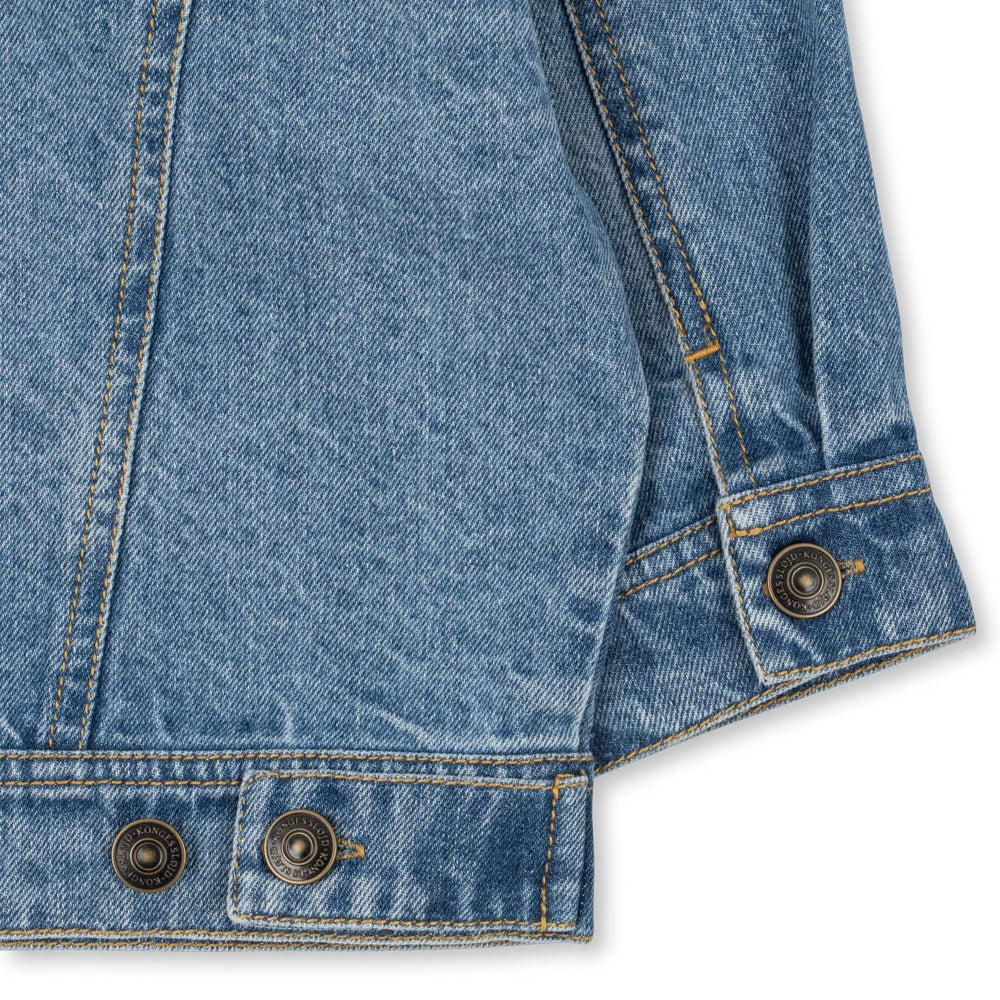 Konges Slojd Kurtka dżinsowa dziecięca Magot Denim Blue