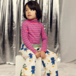 Mini Rodini Golf dla dziewczynki Stripe Pink