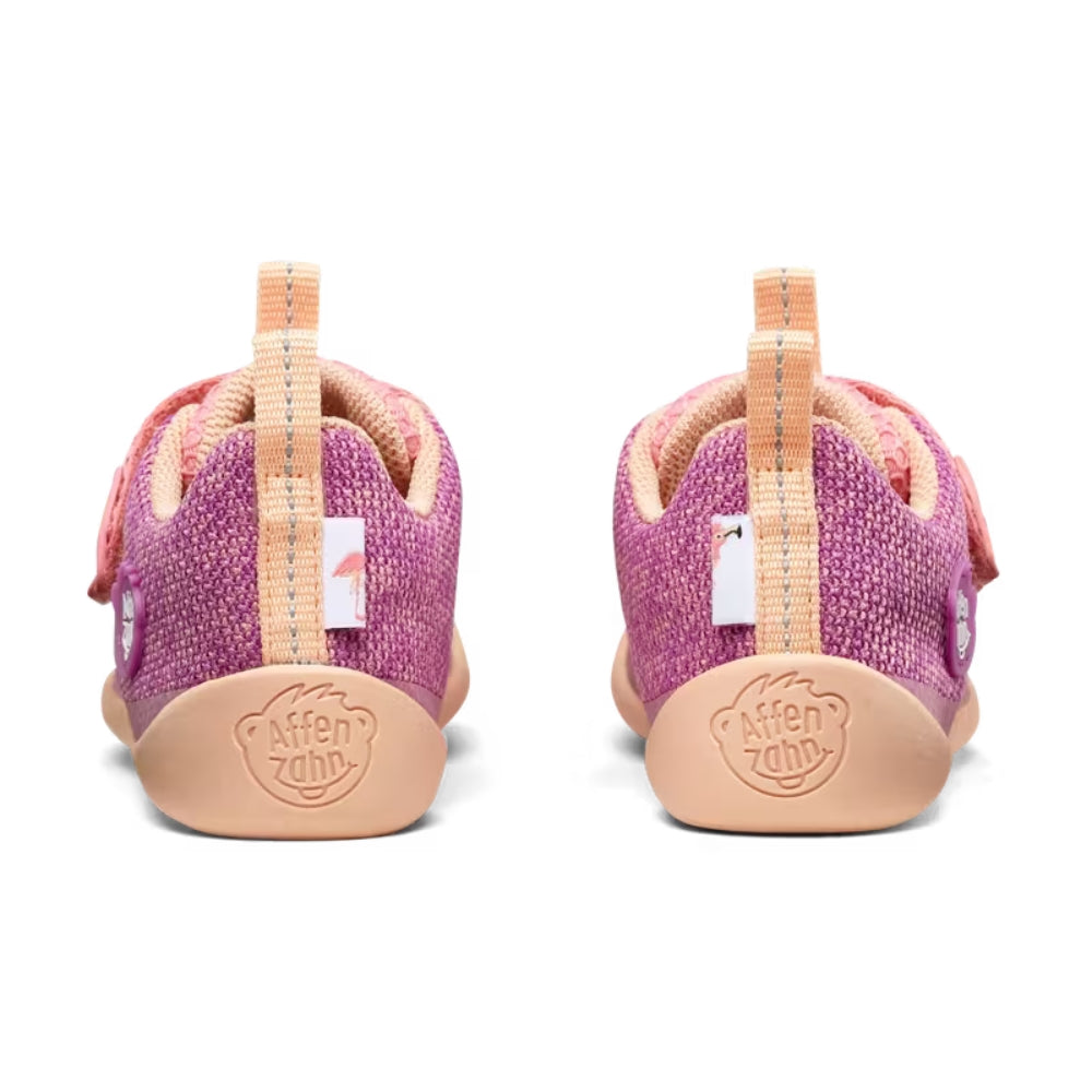 Affenzahn Barefoot buty dziecięce Knit Happy Flamingo