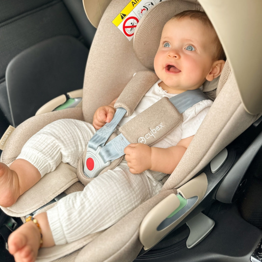 Piapimo Wkładka antypotowa do fotelika samochodowego lniana 0-13 kg beż