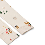 Liewood Piżama dla dziecka Wilhelm Grow Printed Holiday / Sandy