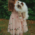 Konges Slojd Sukienka dla dziewczynki tiulowa Yvonne Bow Kitty