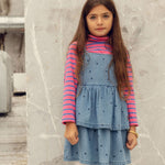 Mini Rodini Golf dla dziewczynki Stripe Pink