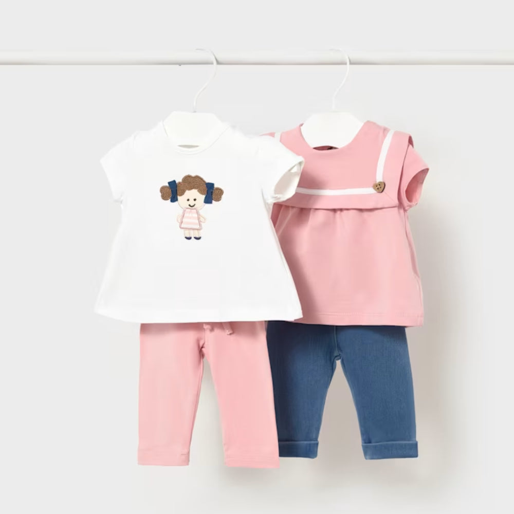 Mayoral Komplet dla niemowlaka 4-częściowy Doll