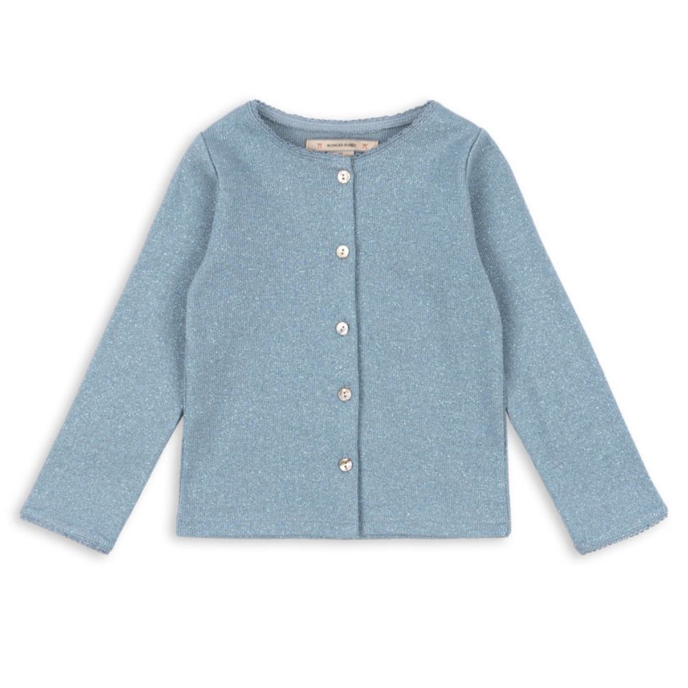 Konges Slojd Sweter dla dziewczynki zapinany Roli Sleet