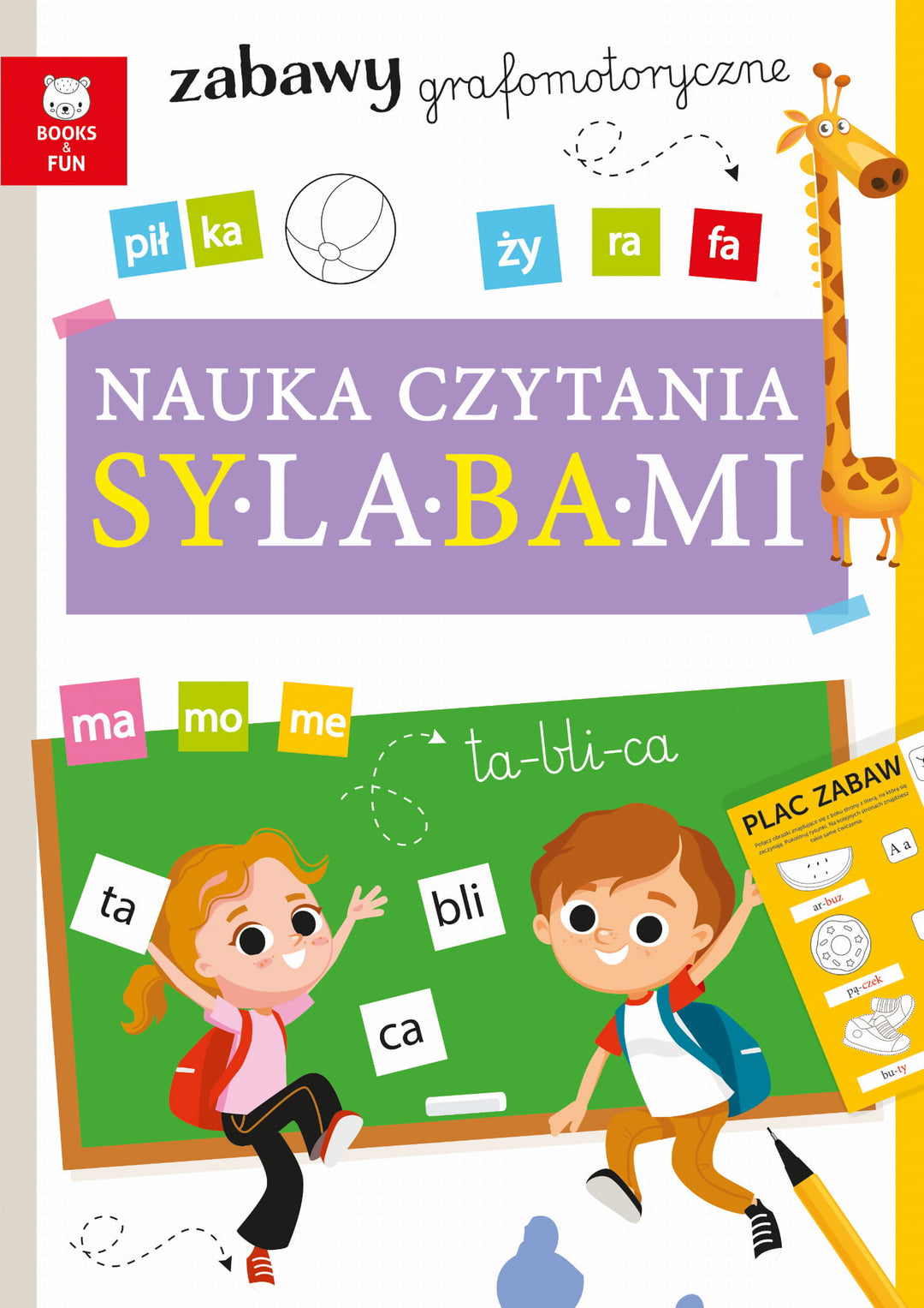 Books and Fun Elementarz Nauka czytania sylabami