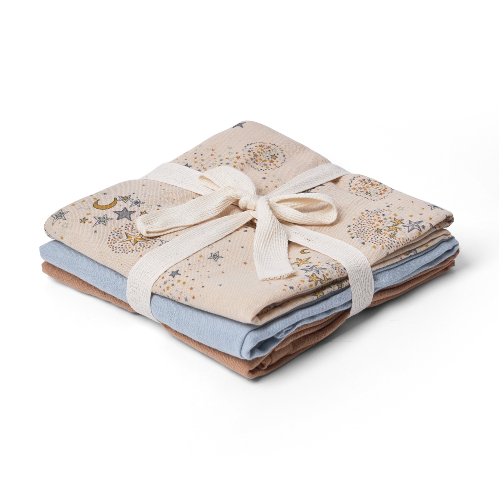 That’s Mine Pieluszki muślinowe Million stars bells 3-pak