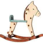 Maileg Miniaturowy koń na biegunach dla figurek Spotted