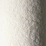 Wigiwama Pluszowa pufa dla dziecka Cream White