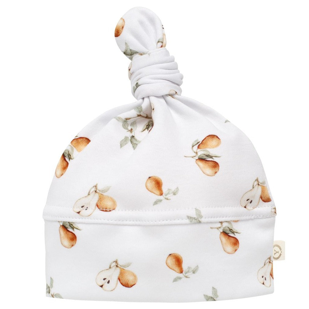 YOSOY Czapeczka dla niemowlaka organic cotton Pears 68