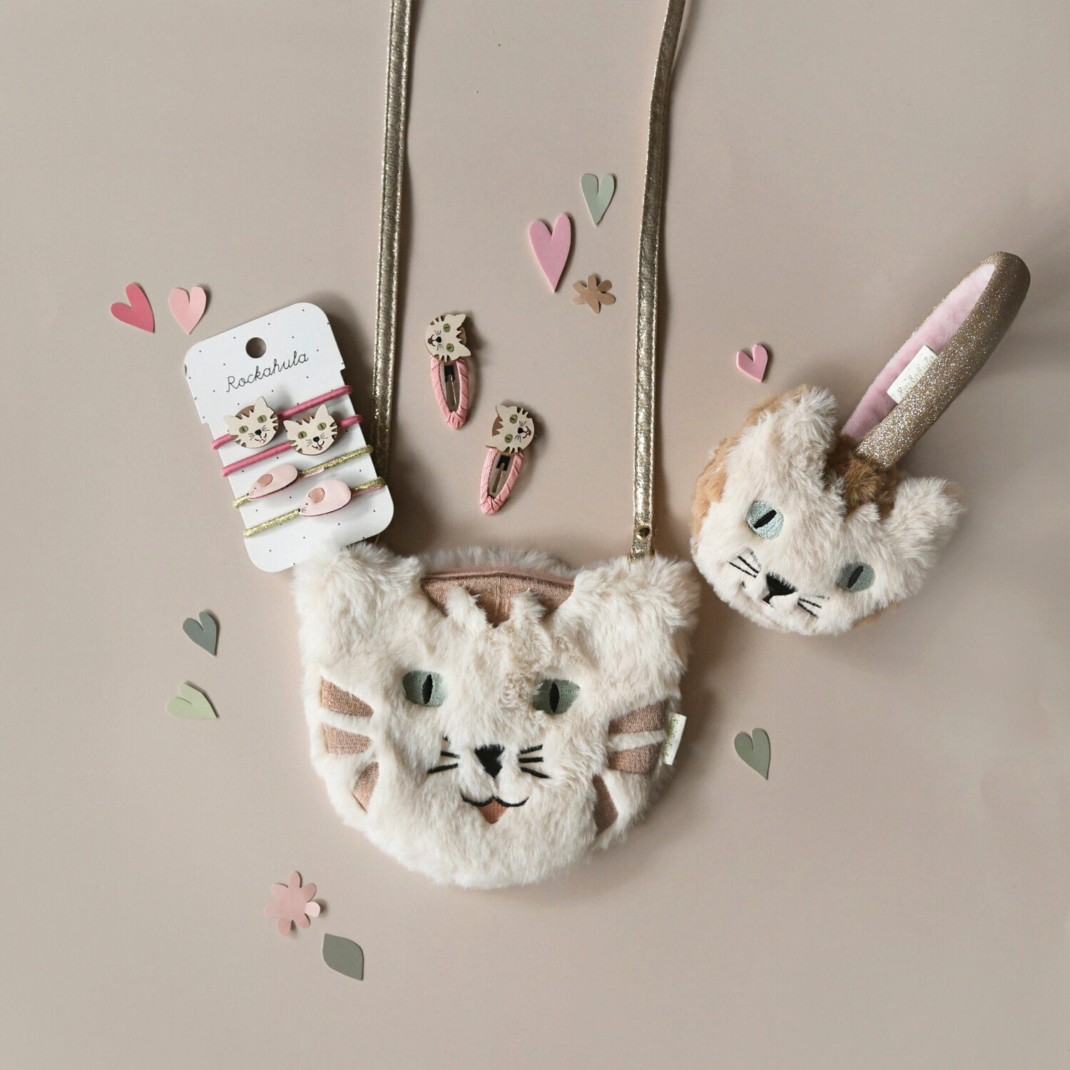 Rockahula Gumki do włosów Tabby Cat and Mouse