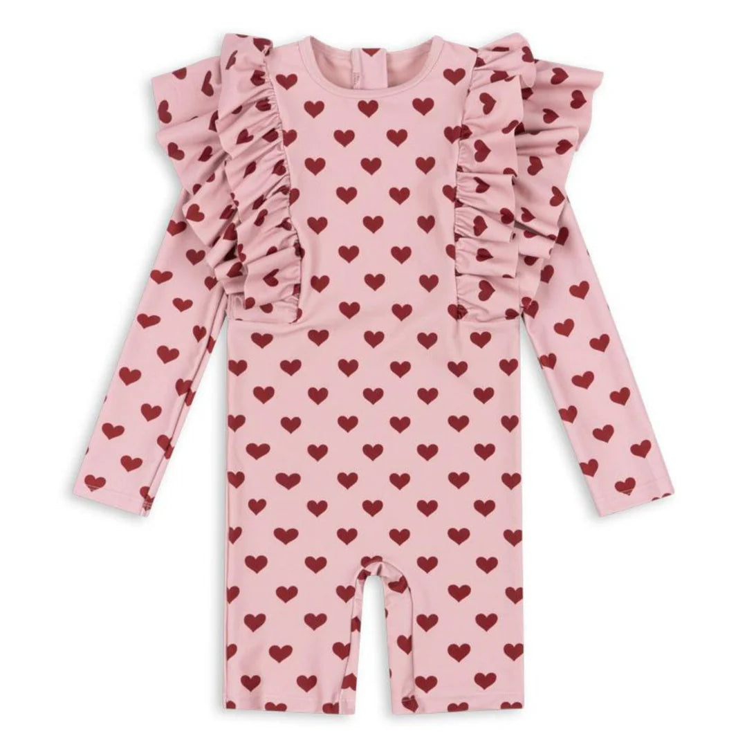 Konges Slojd Strój do pływania dla dziewczynki Amour Pink