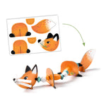 Djeco Zestaw artystyczny nawlekanki zwierzątka