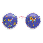 Djeco Piłka gumowa dla dzieci Superbohater 22cm