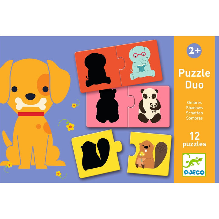 Djeco Puzzle dla dzieci Duo Cienie