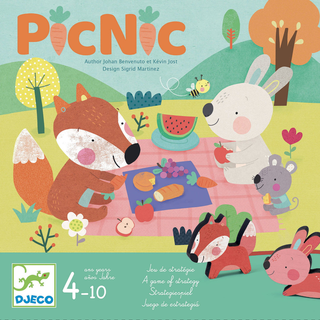 Djeco Gra strategiczna dla dzieci PicNic
