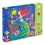 Djeco Zestaw artystyczny dla dzieci Mozaiki Syreny