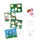 Djeco Zestaw artystyczny do malowania szklanymi kulkami Natura