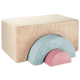 Wigiwama Pufa dla dziecka Playset Brown Sugar Rainbow