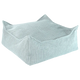 Wigiwama Kwadratowa pufa dla dziecka Ottoman Peppermint Green