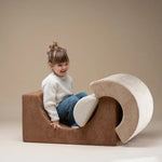 Wigiwama Pufa dla dziecka Playset Toffee Rainbow