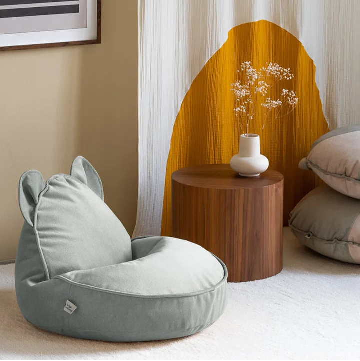 Wigiwama Pufa dla dzieci Misty Green Bear