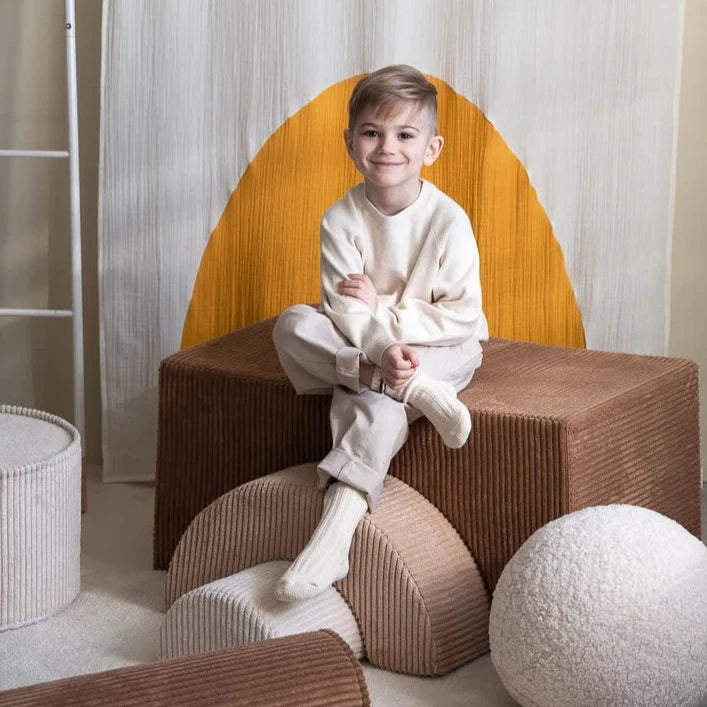 Wigiwama Pufa dla dziecka Playset Toffee Rainbow