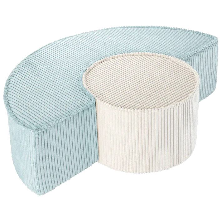 Wigiwama Pufa dla dziecka Pouffe Set Peppermint Green